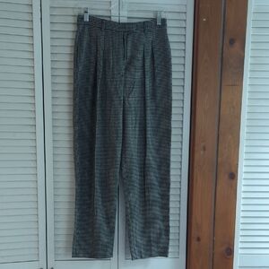 A.P.C. Wool houndstooth pleated trousers